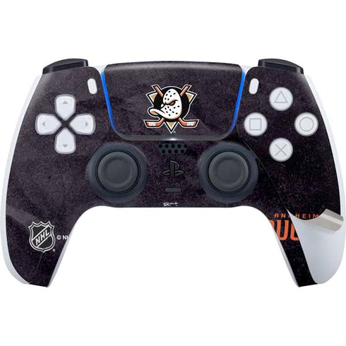 NHL Anaheim Ducks Distressed PS5 Pro Bundle Skin
